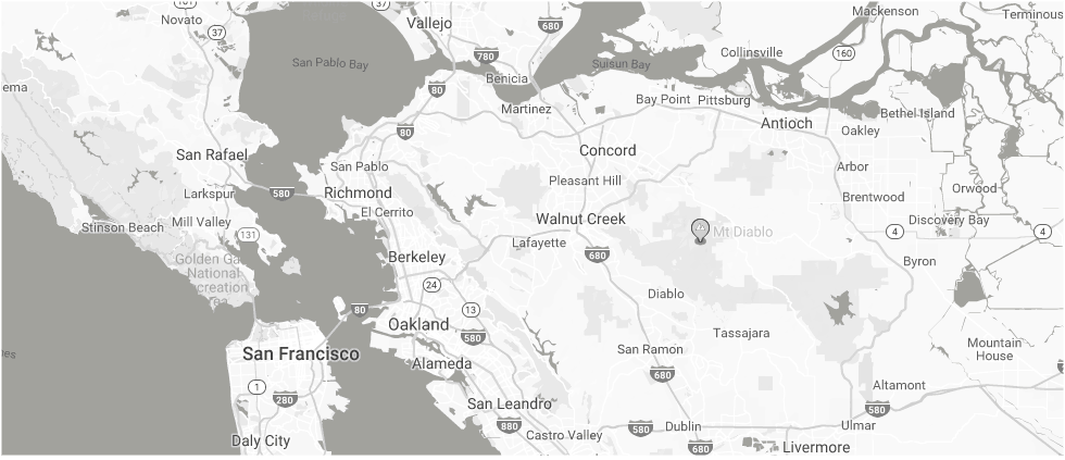 MAP — service area, branded overlay